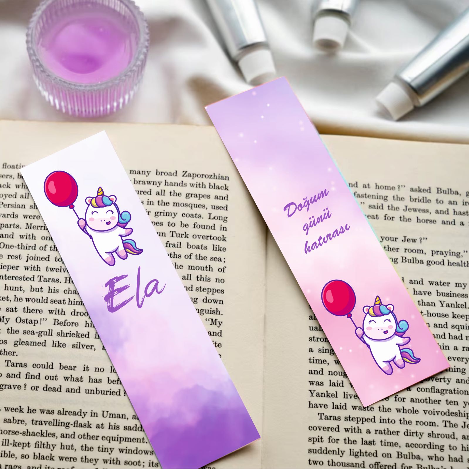 Kitap Ayracı Baskı - Görsel 2